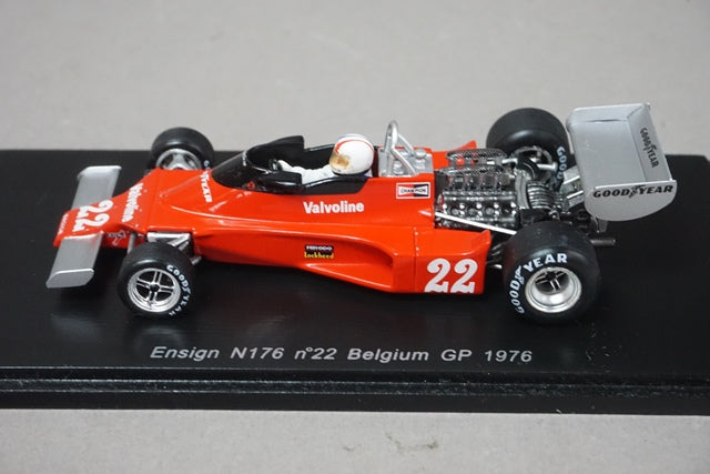 1:43 SPARK S1830 Ensign N176 Belgian GP 1976 #22 Chris Amon