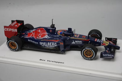 1:43 Spark TR015 Forza Custom Scuderia Toro Rosso STR9 Abu Dhabi GP Test 2014 #38 M. Verstappen