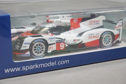 1:43 SPARK S5805 Toyota TS050 Hybrid #9 LM 2017 TOYOTA GAZOO Racing