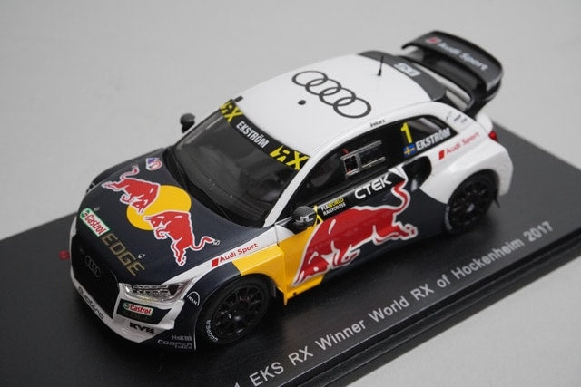 1:43 SPARK S5860 Audi S1 EKS RX #1 winner World RX of Hockenheim 2017 model car