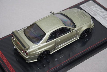 1:64 Ignition model IG1873 Nissan NISMO R34 GT-R Z-tune Green Metallic model car