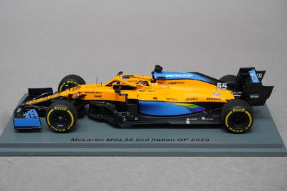 1:43 SPARK S6481 McLaren MCL35 Italian GP Carlos Sainz Jr. 2020 #55 model car