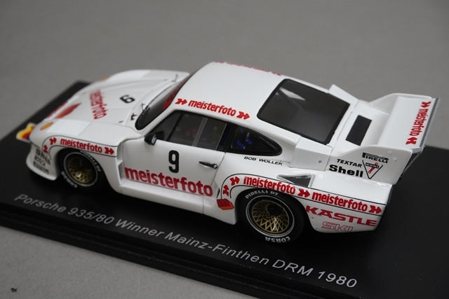 1:43 SPARK SG461 Porsche 935:80 DRM Mainz-Finthen Winner 1980 #9 B. Wollek model car
