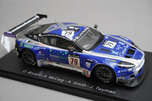 1:43 SPARK SB022 Aston Martin DBRS9 SPA 24h 2011 #79 model car