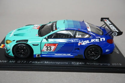 1:43 SPARK SG525 BMW M6 GT3 Falken Motorsport Nurburgring 24h 2019 #33