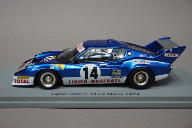 1:43 SPARK S0548 Ligier JS2 Le Mans 1974 #14