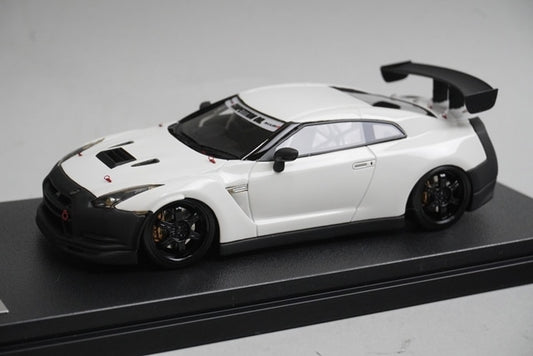 1:43 HPI 8457 Nissan GT-R R35 NISMO Test Car Fuji 2009 model car