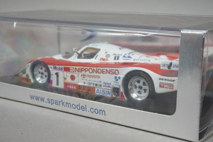 1:43 SPARK S1378 Toyota 94CV 2nd place Le Mans 1994 #1 model car