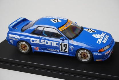 1:43 HPI 8023 Nissan CALSONIC Skyline JTC 1990 #12 Debut Win