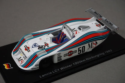 1:43 SPARK SG516 Lancia LC1 1000km Nurburgring Winner 1982 #50 MARTINI