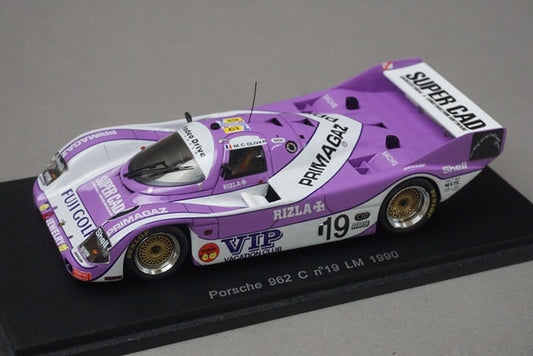 1:43 SPARK KBS017 Porsche 962C LM Le Mans 1990 #19 model car