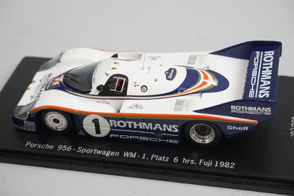 1:43 Spark CAP04311025 Kartima Custom Porsche 956 Sportwagen WM 1.Platz Fuji 6 hrs. 1982 #1 Rothmans Specification
