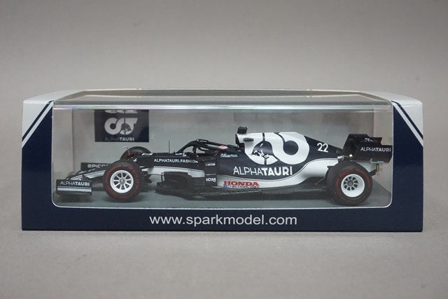 1:43 SPARK S7853 Scuderia AlphaTauri AT02 Abu Dhabi GP Yuki Tsunoda 2021 #22