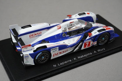 1:43 SPARK S2376 Toyota TS030 Hybrid Toyota Racing Le Mans 2012 #7 model car