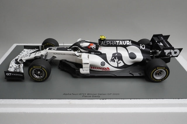 1:18 SPARK 18S487 AlphaTauri AT01 #10 Scuderia AlphaTauri F1 Team Winner Italian GP 2020 Pierre Gasly