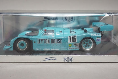 1:43 SPARK KBS056 Porsche 962C 1989 Fuji 500 miles #16 LEYTON HOUSE