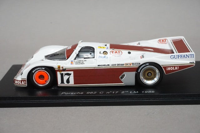 1:43 SPARK S1941 Porsche 962C Le Mans 1986 #17