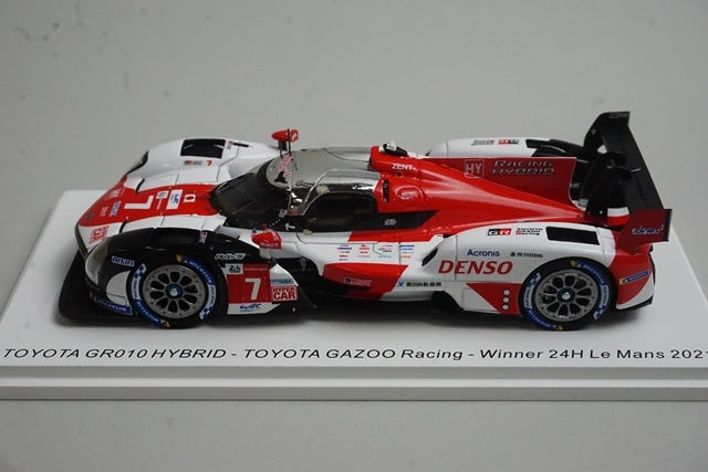 1:43 SPARK 43LM21 GR010 Hybrid Toyota Gazoo Racing Le Mans 24h Winner 2021 #7