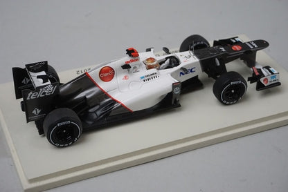 1:43 SPARK SS04 Suzuka Circuit Custom Sauber C31 Ferrari 2012 #14 model car
