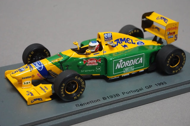 1:43 SPARK S4774 Benetton B193B Portuguese GP M.Schumacher 1993 #5