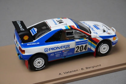 1:43 SPARK S5616 Peugeot 405 T16 Grand Raid Dakar Paris Winner 1989 #204 model car