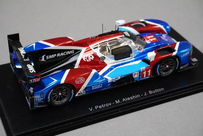 1:43 SPARK S7008 BR Engineering BR1-AER-SMP Racing LM 24h 2018 #11 model car
