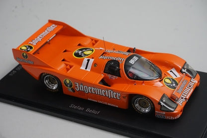 1:43 SPARK SAM117 SB Collection Belov Special Order Porsche 956-1 Platz Nurburgring 1984 #1 Jagermeister