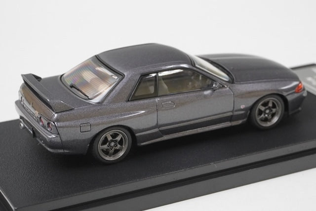 1:43 HPI 8157 Nissan Skyline GT-R (R32) Gun Gray Metallic