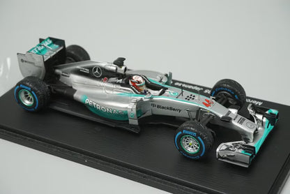 1:43 SPARK SCS145 Mercedes Benz F1 W05 Suzuka 2014 Japan GP Winner #44 L.Hamilton