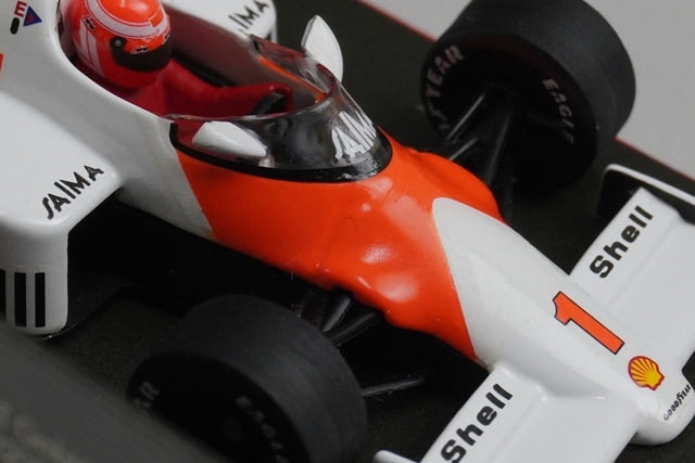 1:43 MINICHAMPS 530854301 McLaren MP4/2B TAG Turbo 1985 #1 N.Lauda model car