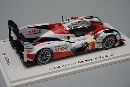 1:43 SPARK SJ046 Toyota TS050 Hybrid Gazoo Racing Fuji 6h 2016 Winner #6