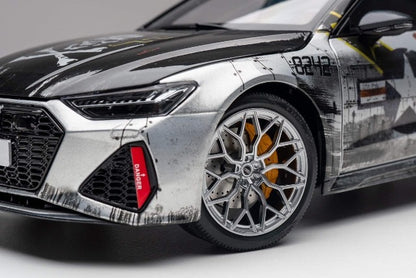 KENGFai 1:18 Audi RS7 C8 Vossen HF2 wheels Jolly Roger VFA-103 specs