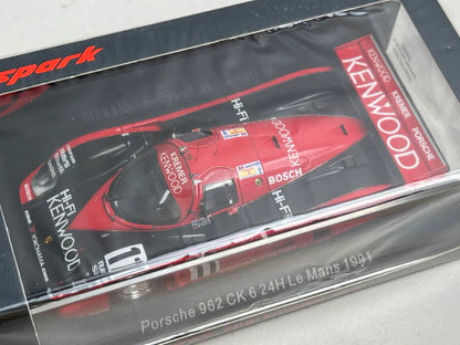 1:43 SPARK S9885 Porsche 962 CK 6 Le Mans LM 24h 1991 #11