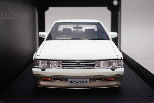 1:18 ignition model IG0372 Toyota Soarer 3.0 GT Limited GZ10 White / Gold Two Tone BBS RS Type Wheel