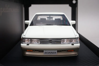 1:18 ignition model IG0372 Toyota Soarer 3.0 GT Limited GZ10 White / Gold Two Tone BBS RS Type Wheel