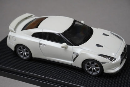 1:43 EBBRO 44037 Nissan GT-R 2007 White Pearl model car