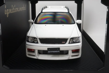 1:18 ignition model IG2886 Nissan Stagea 260RS (WGNC34) White