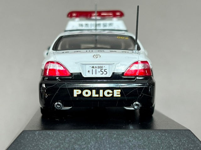 1:43 RAI'S H7431003 Toyota Crown (GRS180) 2010 Kanagawa Prefectural Police Motor Police Vehicle 002