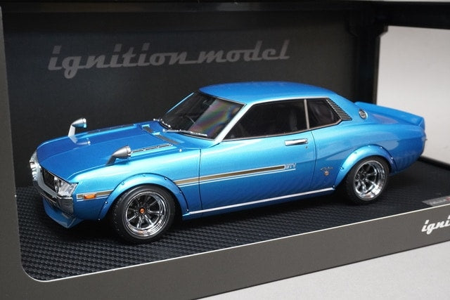 1:18 IG2593 ignition model Toyota Celica 1600GTV (TA22) Blue Metallic