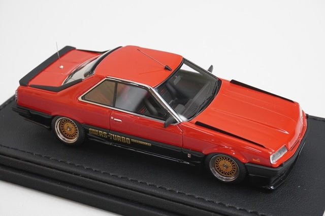 1:43 ignition model IG0564 Nissan Skyline 2000 RS-X Turbo C (C30) Red model car