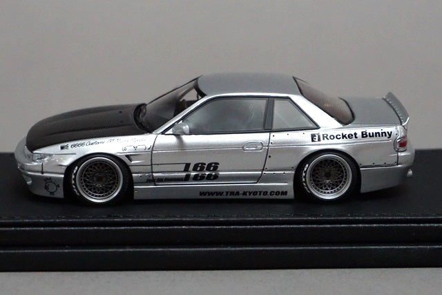 1:43 ignition model IG1179 Rocket Bunny S13 V1 Silver