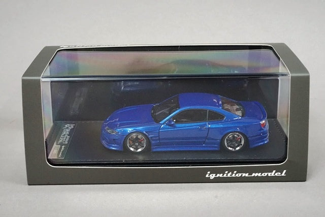 1:43 ignition model IG2131 VERTEX S15 Silvia Blue Metallic