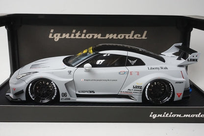 1:18 ignition model IG2357 Nissan LB-Silhouette WORKS GT Nissan 35GT-RR Matte Gray
