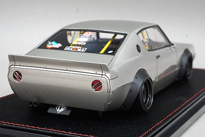 1:18 ignition model IG0434 LB WORKS Kenmeri 2door Silver