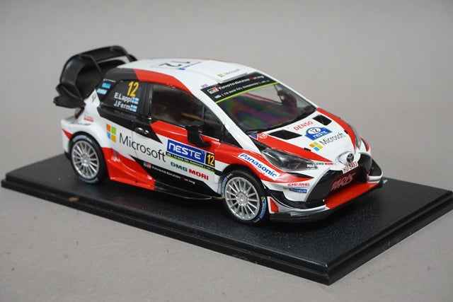 1:38 SPARK TOY12138FW Toyota Yaris WRC 2017 #12 Rally Finland winner E.Lappi