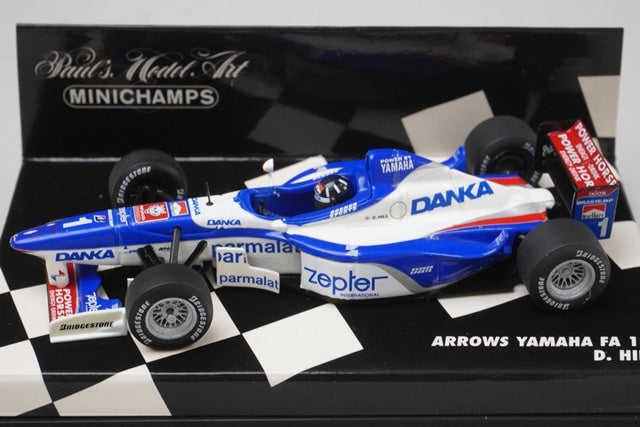 1:43 MINICHAMPS 430970001 Arrows Yamaha FA18 D.Hill 1997 #1 model car