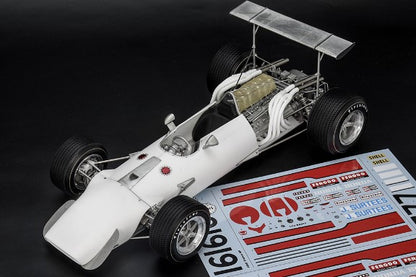 K827 Model Factory HIRO 1:12 Honda RA301 Ver.A 1968 Rd.6 France GP #16 J.Surtees Fulldetail Kit