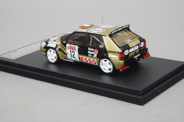 1:43 HPI 8062 Lancia Delta HF Integrale ESSO 1993 San Remo #12 Black x Gold