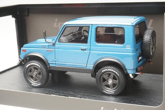 1:18 ignition model IG1722 Suzuki Jimny JA11 Lift Up Blue