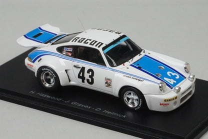 1:43 SPARK 43DA77 Porsche 911 RSR Winner Daytona 1977 #43 model car